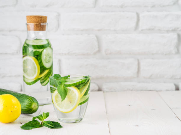 istock infused detox water with cucumber, lemon and mint 1303611138