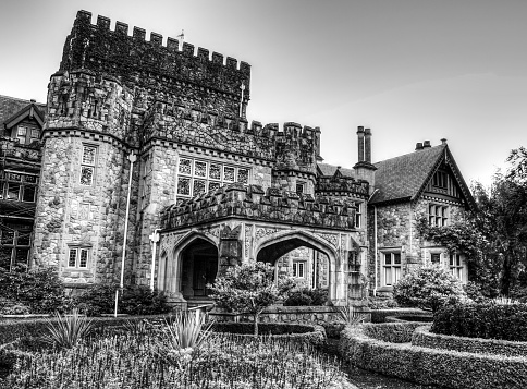 Hatley Castle and grounds, Victoria, Vancouver Island, British Columbia