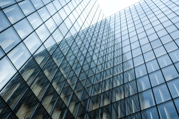 istock abstract design of modern building windows 1303619749