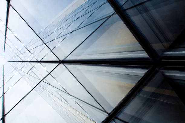 istock abstract design of modern building windows 1303619777