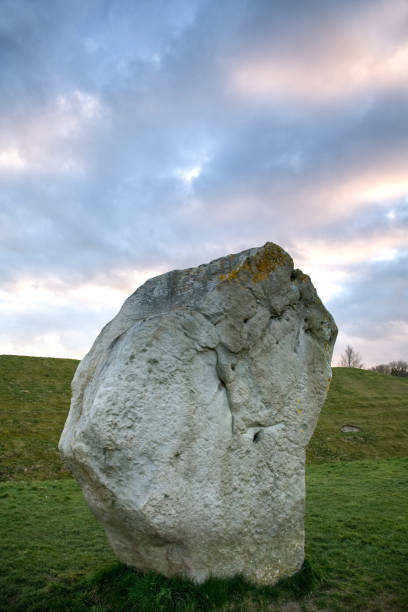 istock standing stone from the prehistoric henge at Avebury, Wiltshire, UK 1303620849