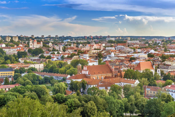 istock View of Vilnius, Lithuania 1303624017