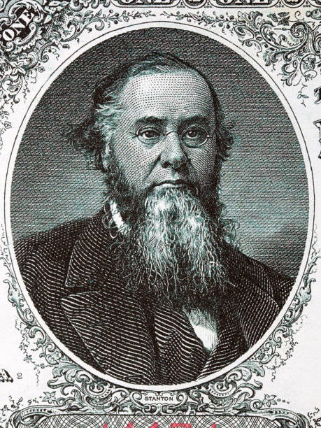 istock Edwin Stanton a portrait from American money 1303625890