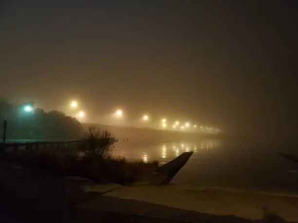 Photo of Fog on Willoughby Bay