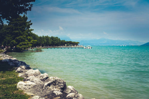 istock coastline in Sirmione 1303628273