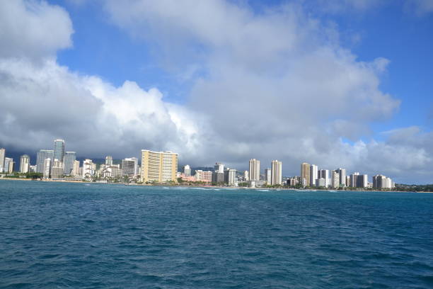 istock Waikiki Beach and Hotels 1303631578