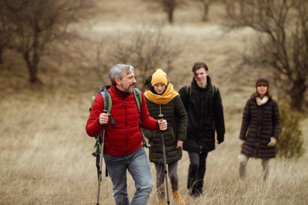 istock Family hiking together 1303638933