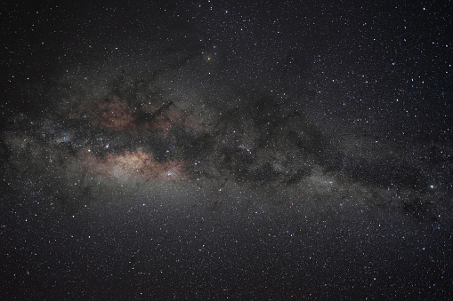 Looking up the majesty of the Milky Way