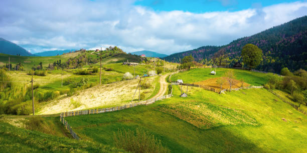 istock rural landscape of carpathian mountains 1303648947