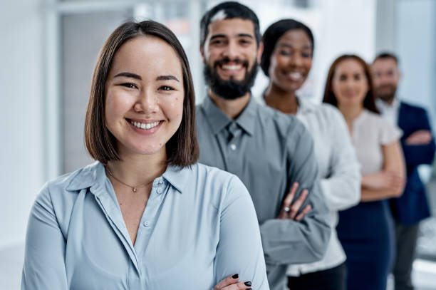 istock Great things in business are always accomplished by a team 1303650227