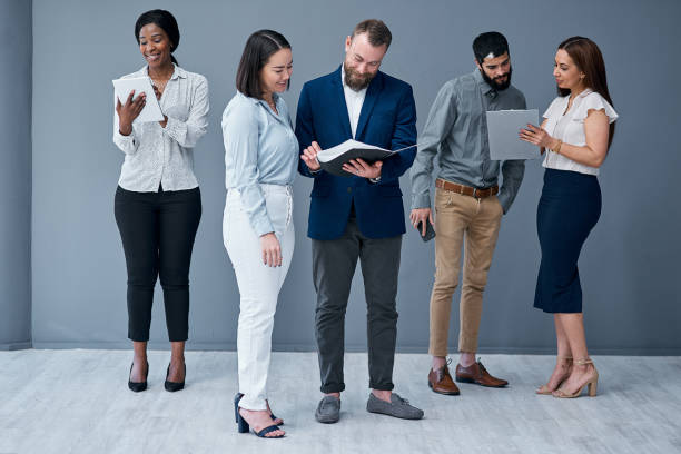 istock Building collaborative relationships and a cooperative work culture 1303650231
