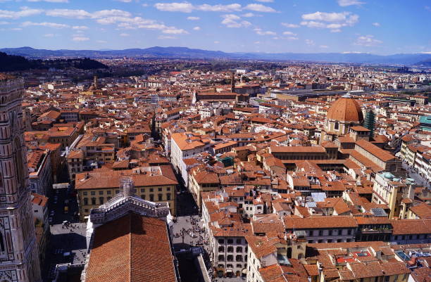 istock Aerial view of Florence 1303650419