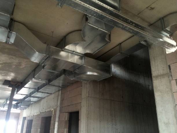 istock reinforced concrete building construction, interior photo. no plaster was applied. electrical cables were laid. 1303658421