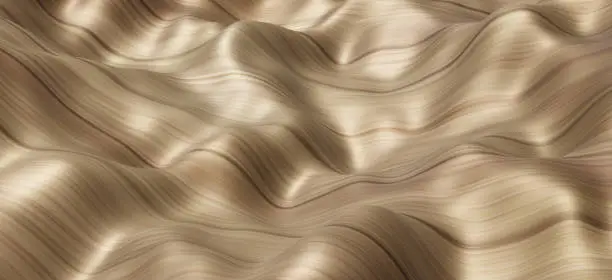 Wave wood grain pattern texture Fabric swaying Wood wave texture 3d illustration
