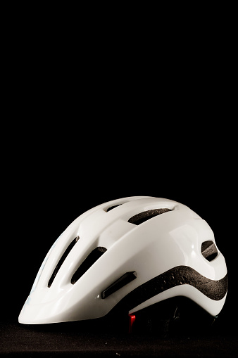 Picture of a White Bicycle Bike Safety Helmet