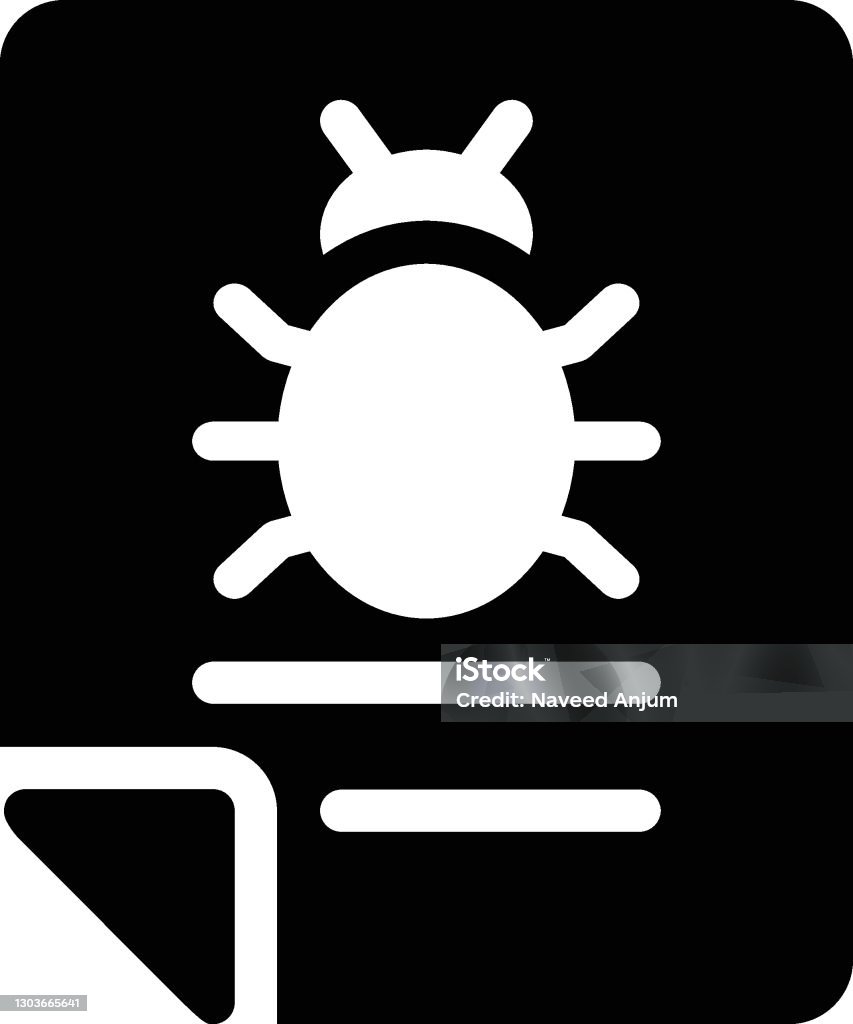 File Malware Icon Malware File Stock Illustration - Download Image Now - Computer, Data ...