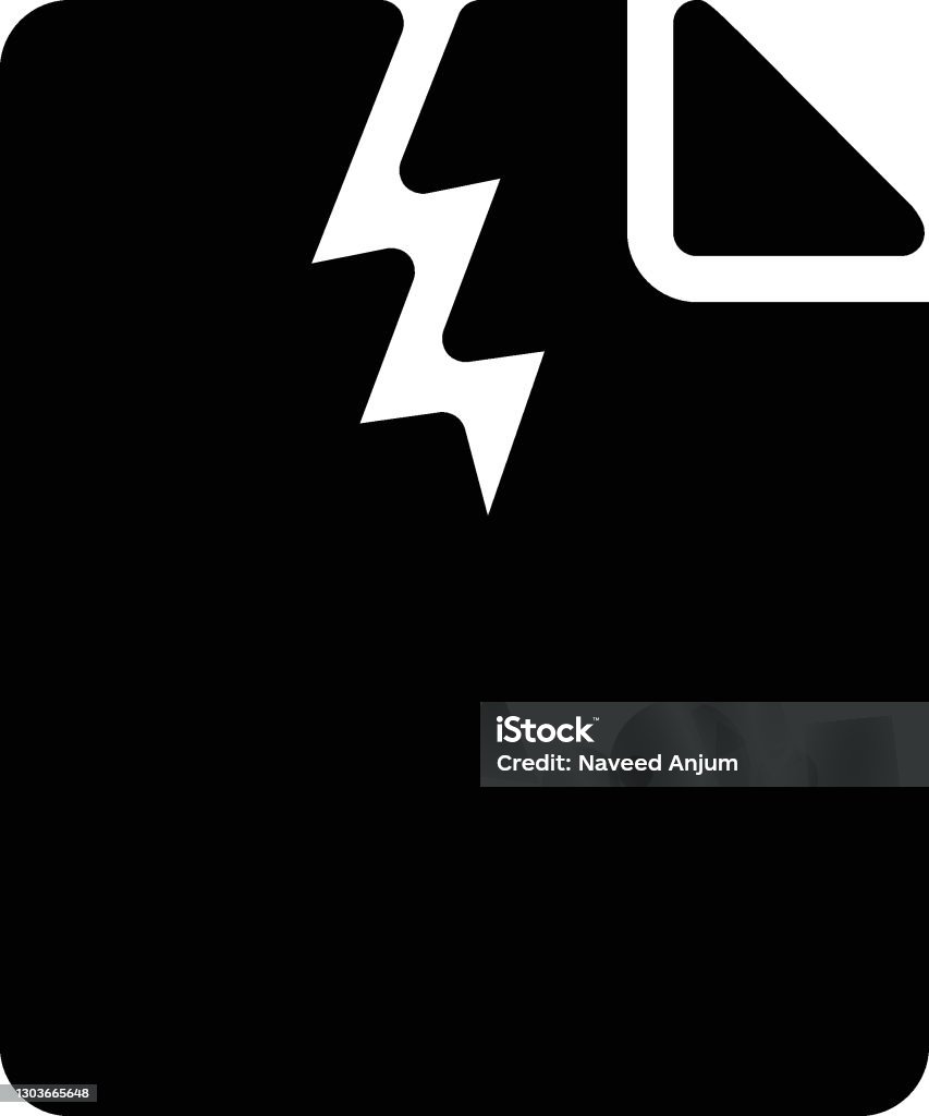 Damage File Stock Illustration - Download Image Now - Business ...