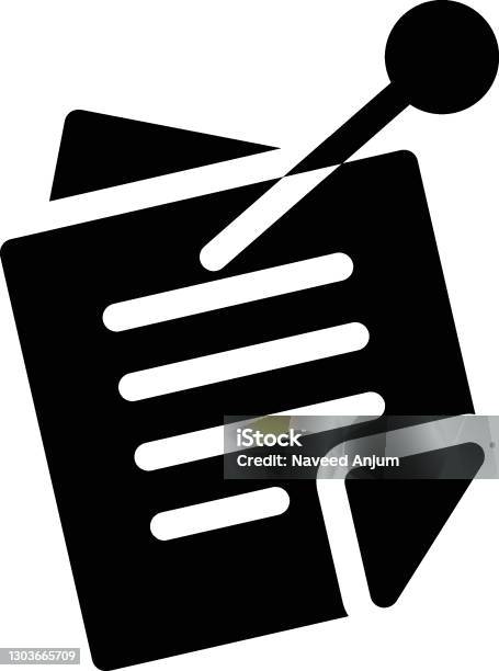 File Attach Stock Illustration - Download Image Now - Abstract ...