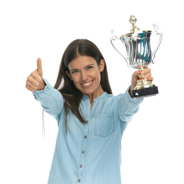 istock attractive casual woman gesturing it's ok 1303667057