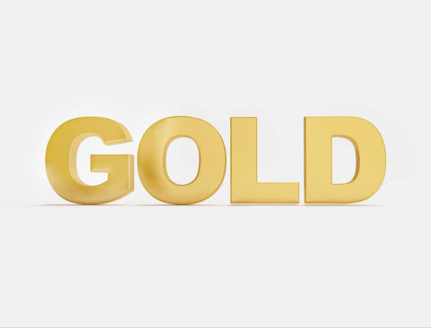 istock GOLD word on white background .3d  illustration 1303667328