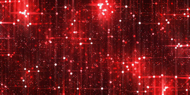 istock Reflective bokeh effect glitter and luxury texture dust particles magic sparkle abstract black background 3d illustration 1303671359
