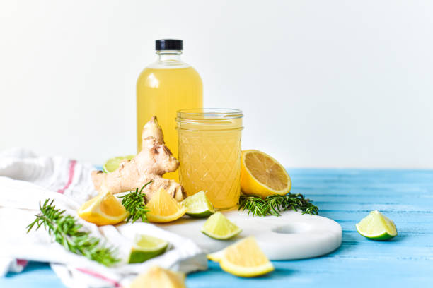 istock Kombucha with Ginger, Citrus and Rosemary 1303674877