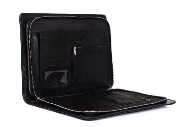 istock mens elegant leather bag isolated on white background 1303679059