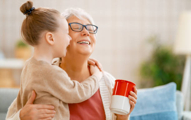 istock nice girl and her grandmother 1303682967