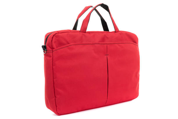 istock red textile bag to protect laptop close up 1303684297