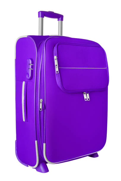 Luggage Against White Background
