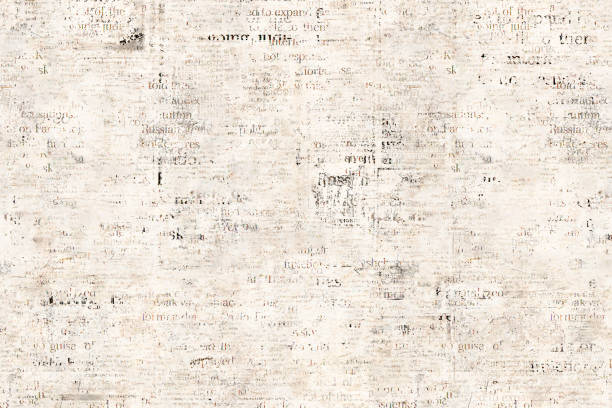 istock Newspaper paper grunge vintage old aged texture background 1303696690