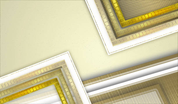 istock Abstract corporate background with decorative geometric shapes. Design for your beautiful backgrounds, business presentations, flyers, posters, banner, brochure. 1303697174