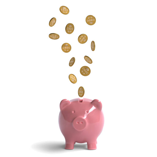 A Piggy Bank financial concept photo. Photographed using the Canon EOS 5DSR at 50mp