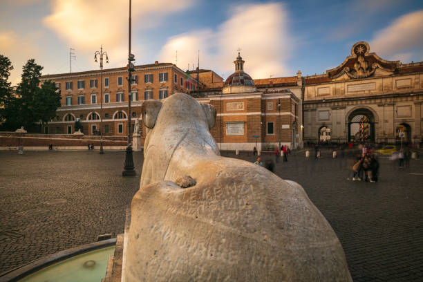 istock People's Square, Rome, Italy 1303700908