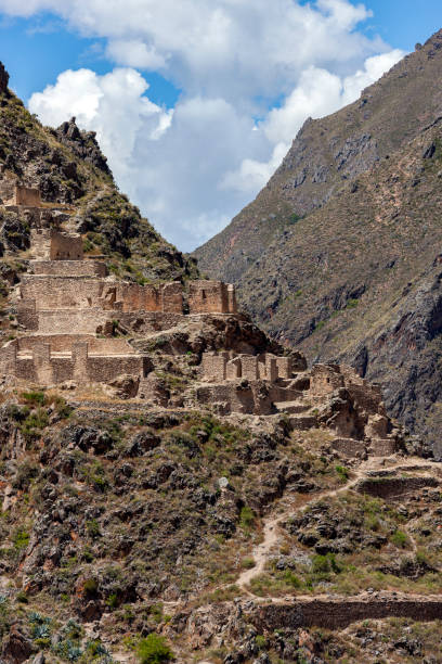 istock Inca ruins at Ollantaytambo - Peru 1303703086