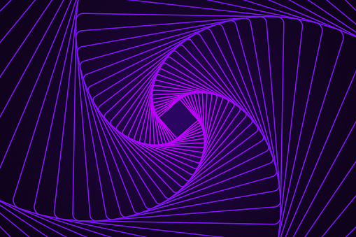 Full frame abstract geometry line art.