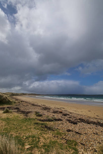 istock Dunnet beach in the Scottish highlands. 1303707382