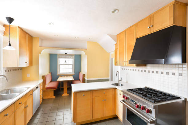 istock Home Improvement Remodeled Contemporary Kitchen design 1303708457