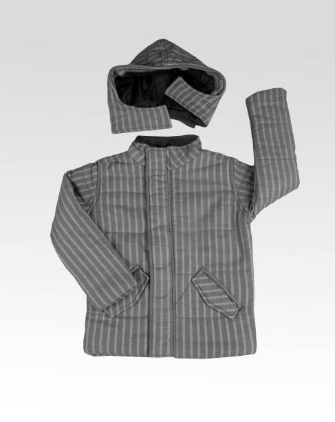 istock woolen black and white dress children 1303709439