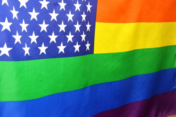 istock Flag Usa LGBT 1303713195