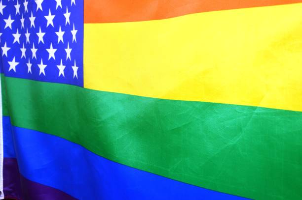istock Flag Usa LGBT 1303713196