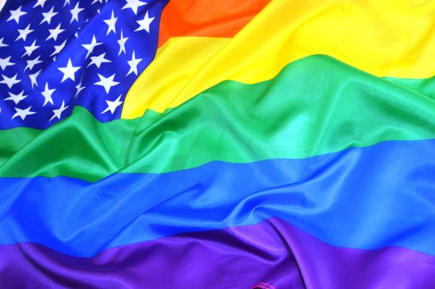 istock Flag Usa LGBT 1303713866