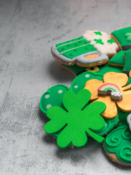 istock St. Patrick's Day decorated sugar cookies 1303726583