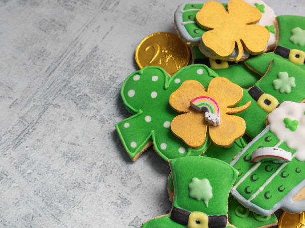 istock St. Patrick's Day decorated sugar cookies 1303727510