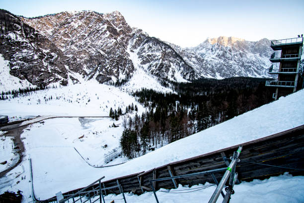 istock Planica ski jump hill, Slovenia 1303747146