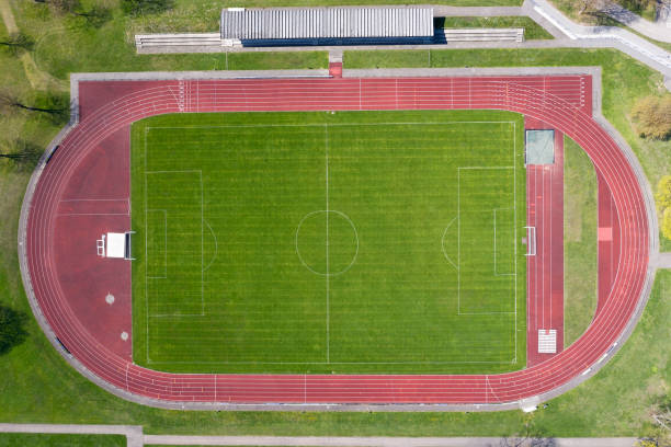 istock Sports Stadium Viewed from Above 1303751933