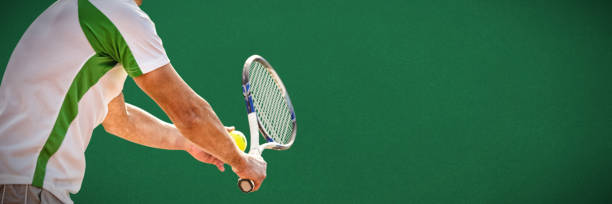 istock Composite image of tennisman 1303752094