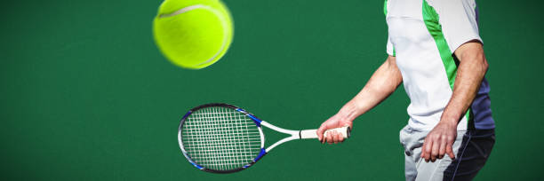 istock Composite image of tennisman 1303752225