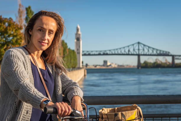 istock Bike ride in Montreal. 1303753182