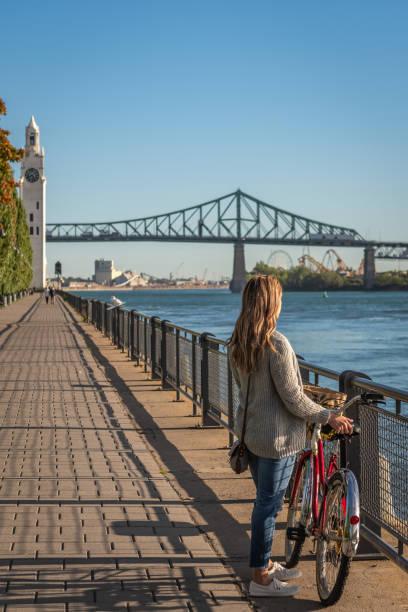 istock Bike ride in Montreal. 1303753194
